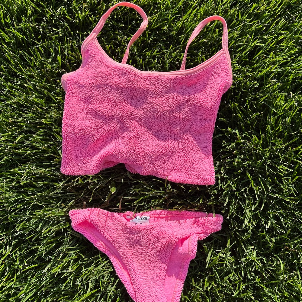 Pink Hunza G Bikini
